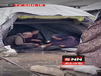 وضعیت مردم مظلوم غزه پس از سیلاب