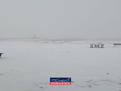 اولین تصاویر از بارش برف در ارتفاعات تهران