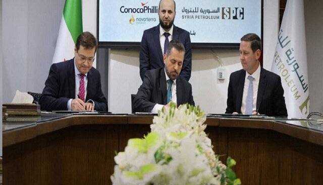 آمریکا با دولت موقت سوریه تفاهم‌نامه گازی امضا کرد