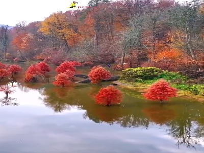 زیبایی دریاچه الندان ساری