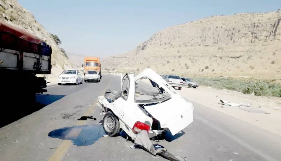 سایه مرگ بر سر جاده‌های ایران