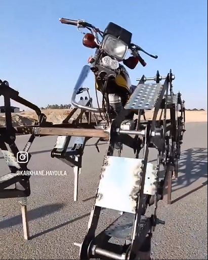 اختراع عجیب هموطنان ایرانی! این موتوره ؟