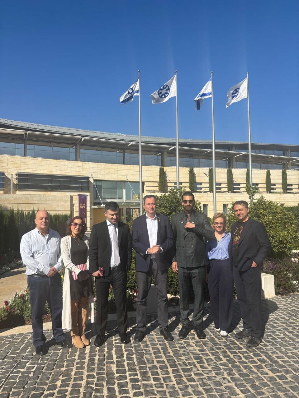 سفر کاترین شکدم به اسراییل و بازدید امروز او از وزارت خارجه اسرائیل