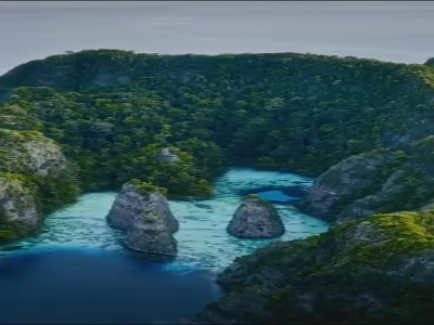 مجمع‌الجزایر «چهار پادشاه» در کشور اندونزی