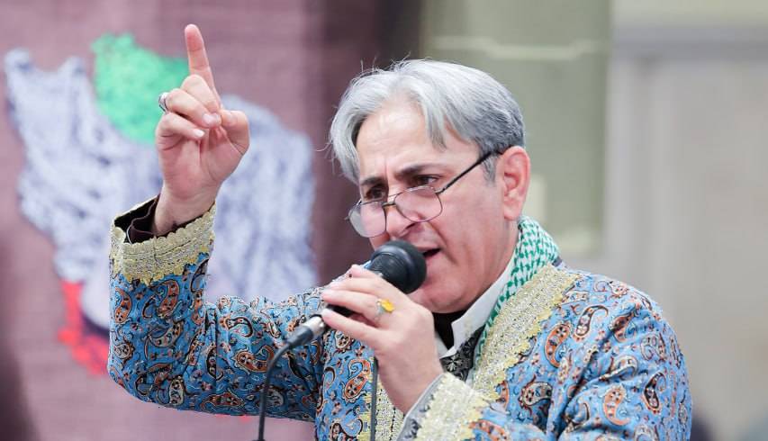 اجرای نقّالی در حسینیه امام خمینی(ره)