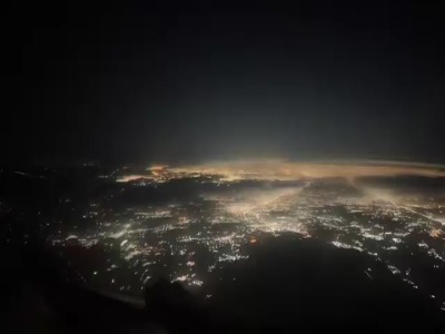 تایم لپس فرود در فرودگاه مهرآباد