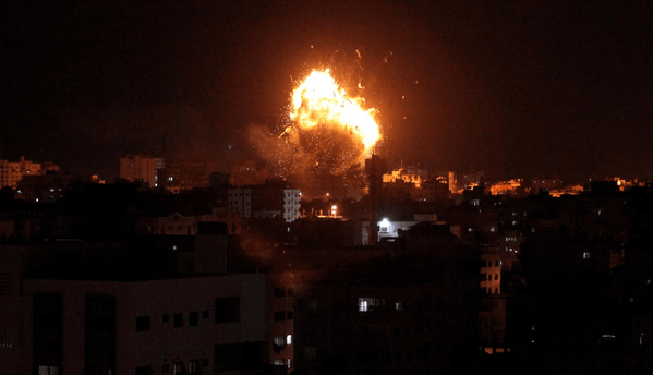 بمباران و گلوله‌باران غزه از هوا، دریا و زمین