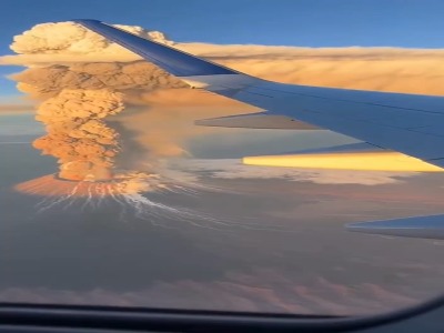 فوران یک آتشفشان خاموش در اتیوپی