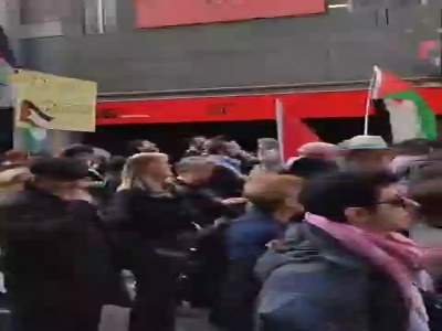 تظاهرات گسترده در اسپانیا علیه جنایات اشغالگران اسرائیلی