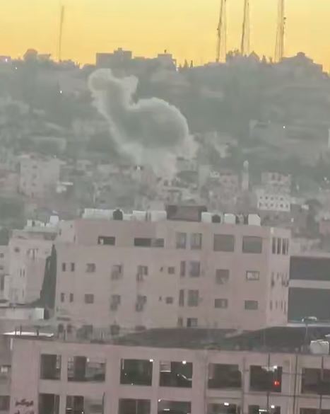 اسرائیل یک ساختمان را در اردوگاه جنین منفجر کرد