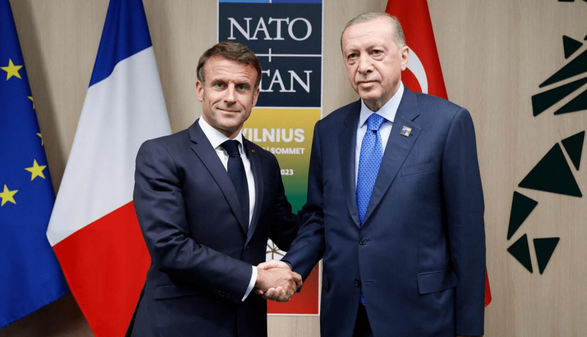 رایزنی اردوغان و ماکرون درباره قفقاز و سوریه