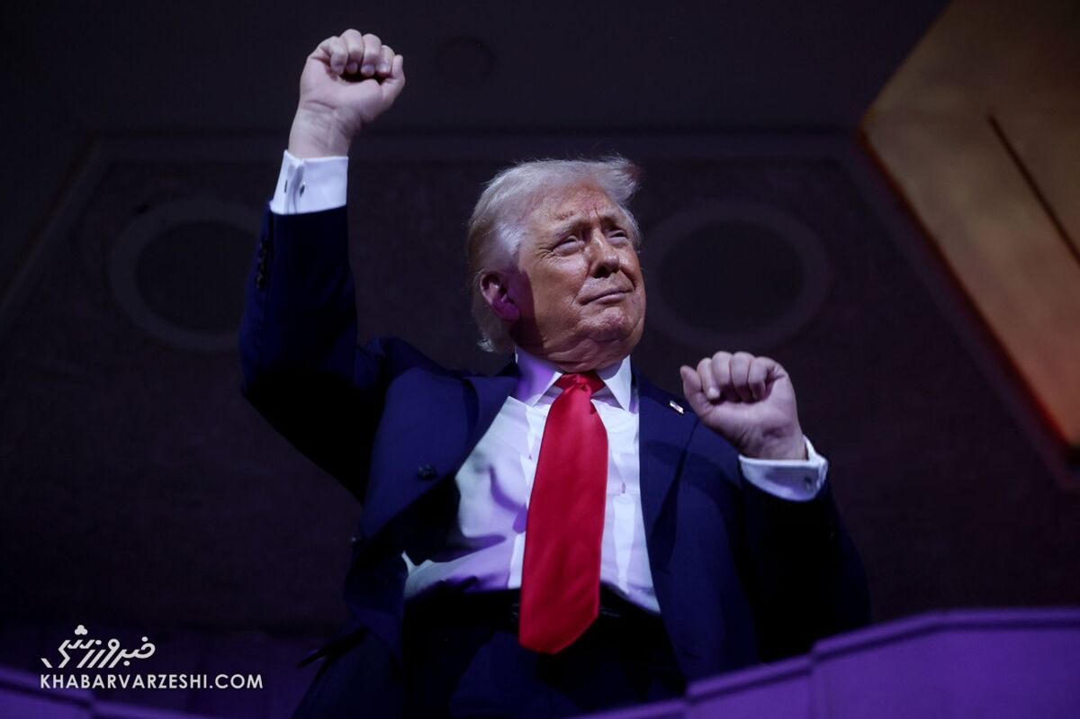 رقص ترامپ وسط مراسم قرعه‌کشی جام جهانی