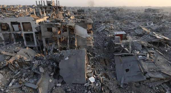 محله الشجاعیه غزه کاملا نابود شد!