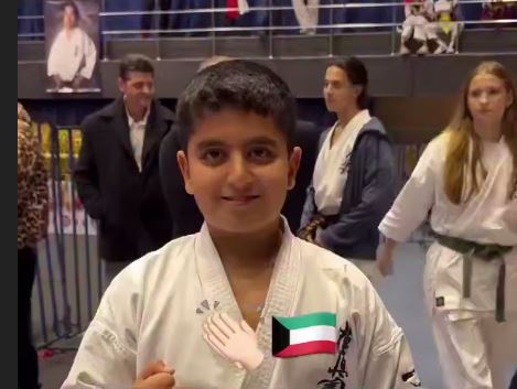 حرکت شجاعانه کاراته‌کای کویتی در مسابقات بخارست