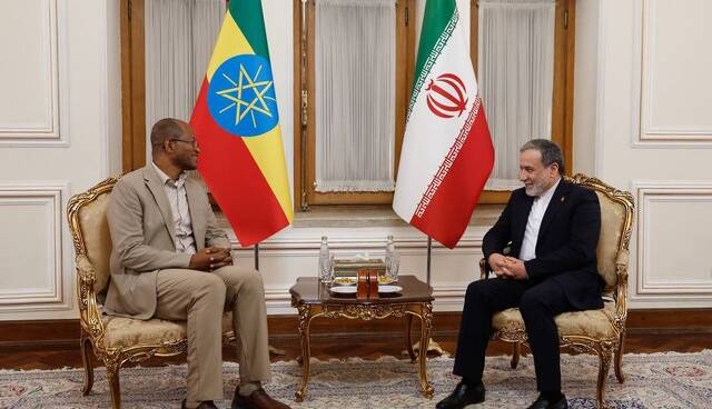 اعلام آمادگی ایران برای گسترش همکاری با اتیوپی در مجامع منطقه‌ای و بین‌المللی