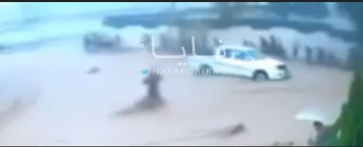 تصاویر دردناک از ریزش دیوار مدرسه بر روی دانش آموزان در شمال عراق