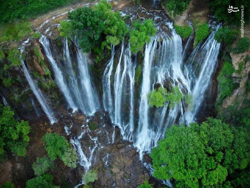 چهار محال و بختیاری، آبشار زرد لیمه