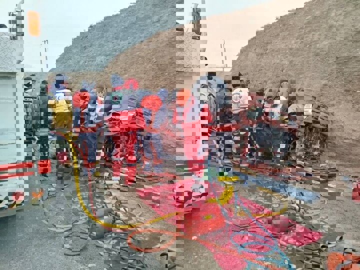 واژگونی مرگبار تریلی جان یک نفر را گرفت