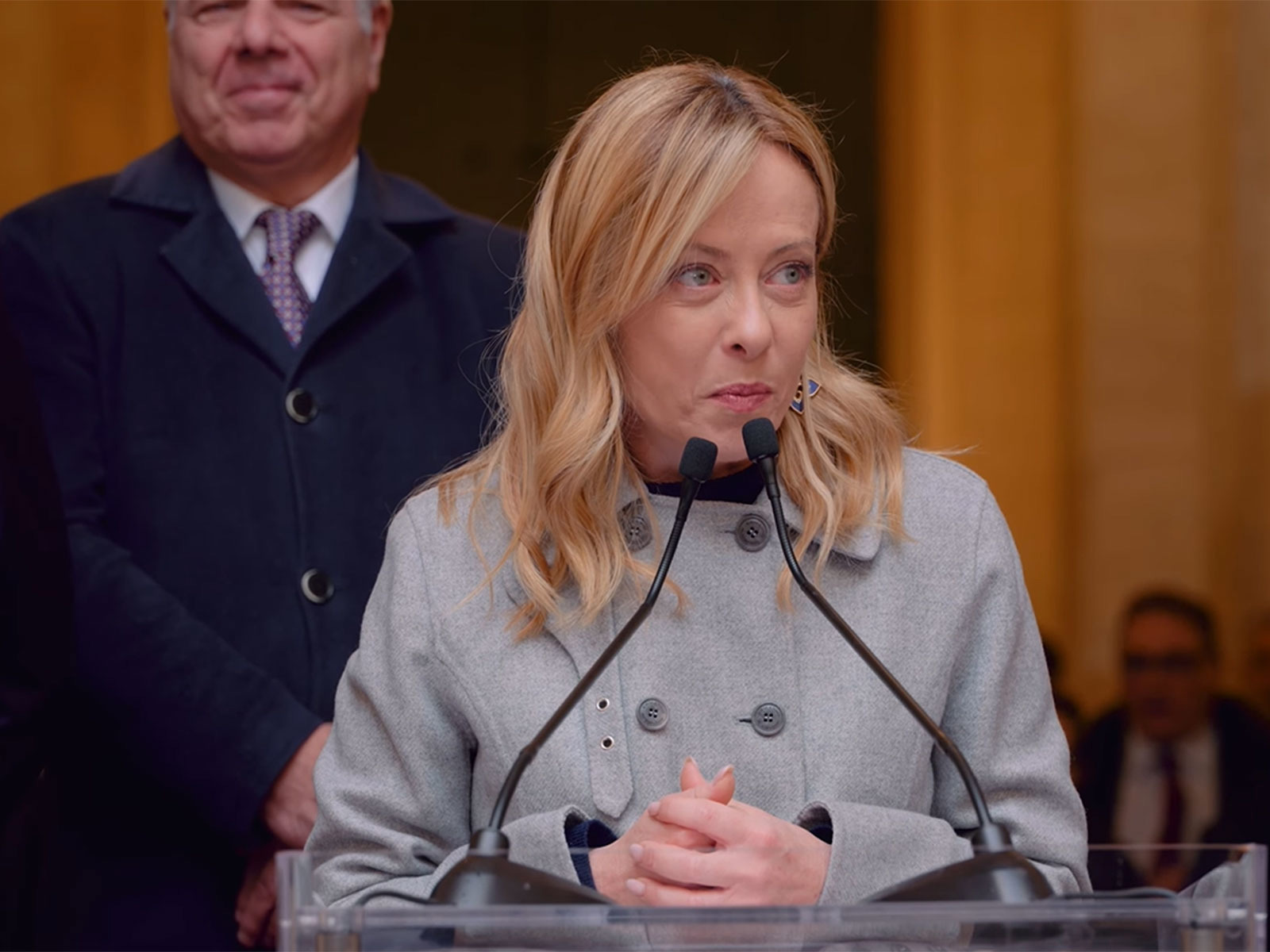 نخست وزیر ایتالیا با این سخنرانی همه را متعجب کرد