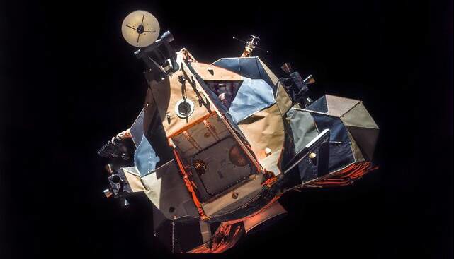 عکس روز ناسا از ماژول قمری ماموریت «آپولو ۱۷»