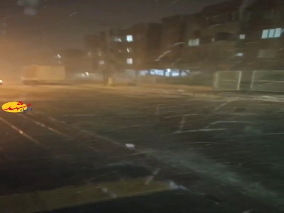 بارش برف در گلبهار