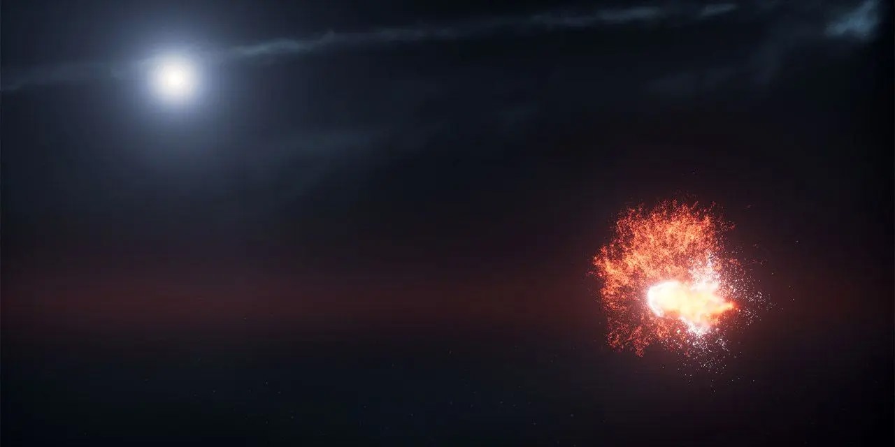 برای نخستین بار؛ برخورد سیارک‌ها در کهکشان ثبت شد