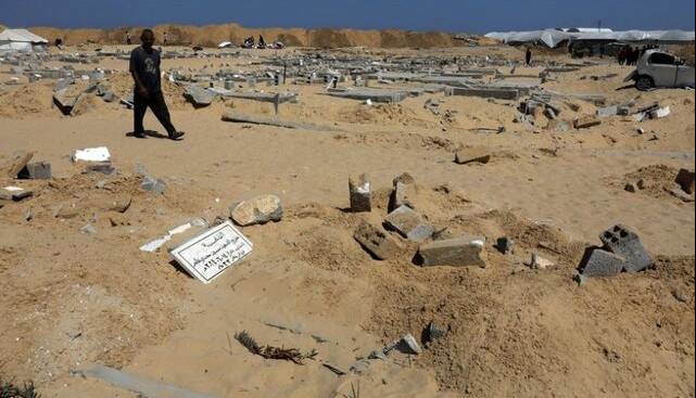 واکنش سازمان حقوقی بین‌المللی به نبش ۲۰۰ قبر در غزه