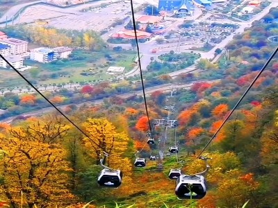 نمک آبرود در پاییزِ رنگارنگ