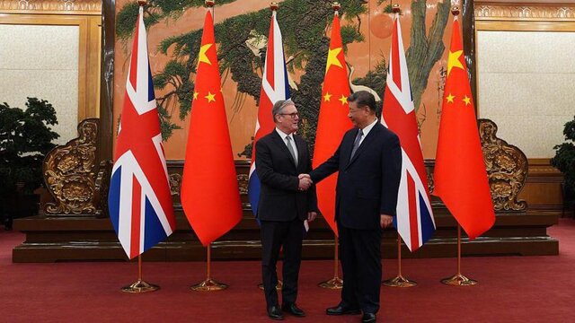 رئیس‌جمهور چین در دیدار نخست‌وزیر بریتانیا: اوضاع بین‌المللی پیچیده و آشفته است
