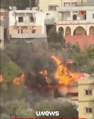 حمله هوایی سنگین اسرائیل به جنوب لبنان