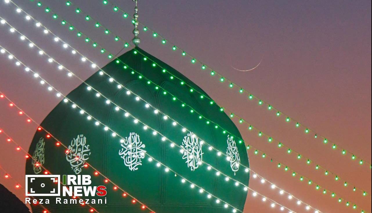 عکس/رویت حلال ماه مبارک رمضان ۱۴۰۴ در قم