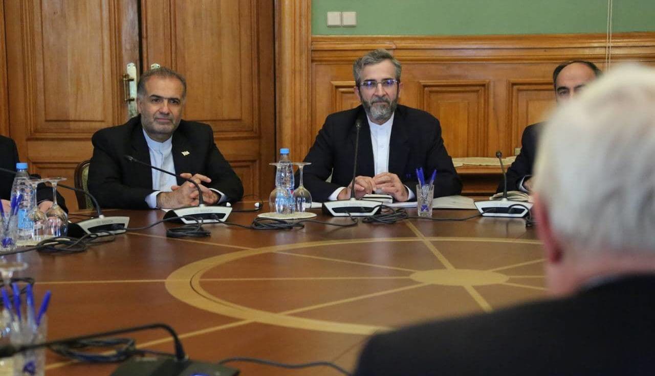 دیدار باقری با ریابکوف