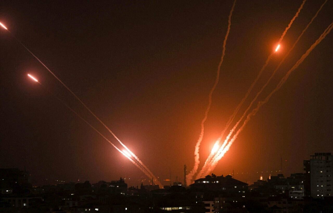 فعال شدن پدافند هوایی در شمال فلسطین اشغالی