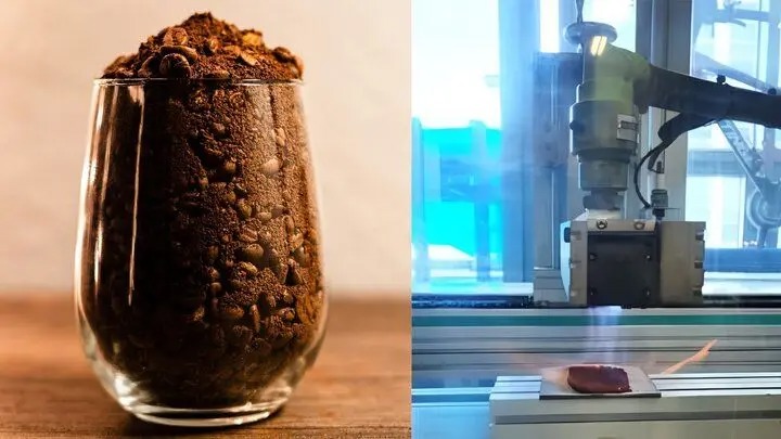 تبدیل تفاله‌های خیس قهوه به سوخت در ۹۰ ثانیه