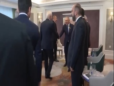 دیدار علی اف و پاشینیان در قرقیزستان
