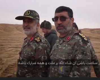 تصاویر دیده نشده از شهیدان محمود باقری و حاجی‌زاده در رزمایش پیامبر اعظم ۱۵
