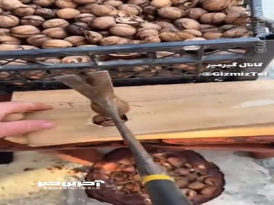 ابتکاری ساده و کاربردی برای شکستن گردو