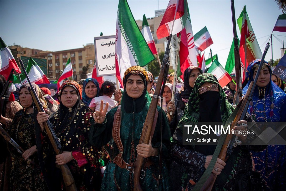 رزمایش جانفدایان در شیراز