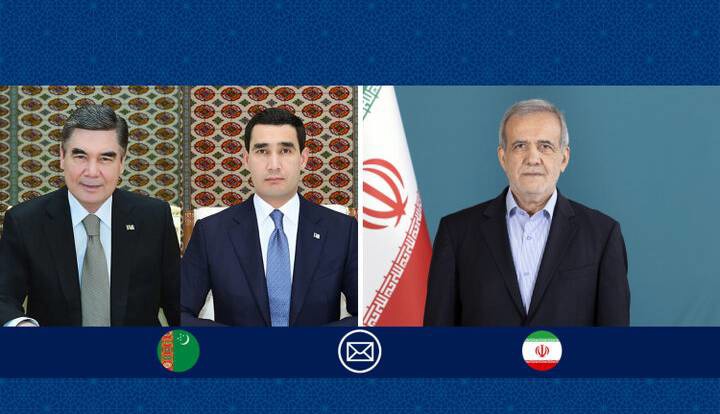پزشکیان: همکاری‌ ایران و ترکمنستان مبتنی بر روابط خویشاوندی توسعه خواهد یافت