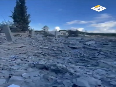 ویرانی‌ گسترده حمله رژیم صهیونیستی به جنوب لبنان