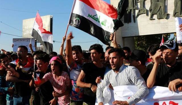 بیانیه پایانی تظاهرات در نجف؛ درخواست لغو ممنوعیت پروازهای ایران