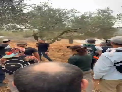 صهیونیست‌ها مانع دسترسی کشاورزان فلسطینی به زمین‌هایشان شدند