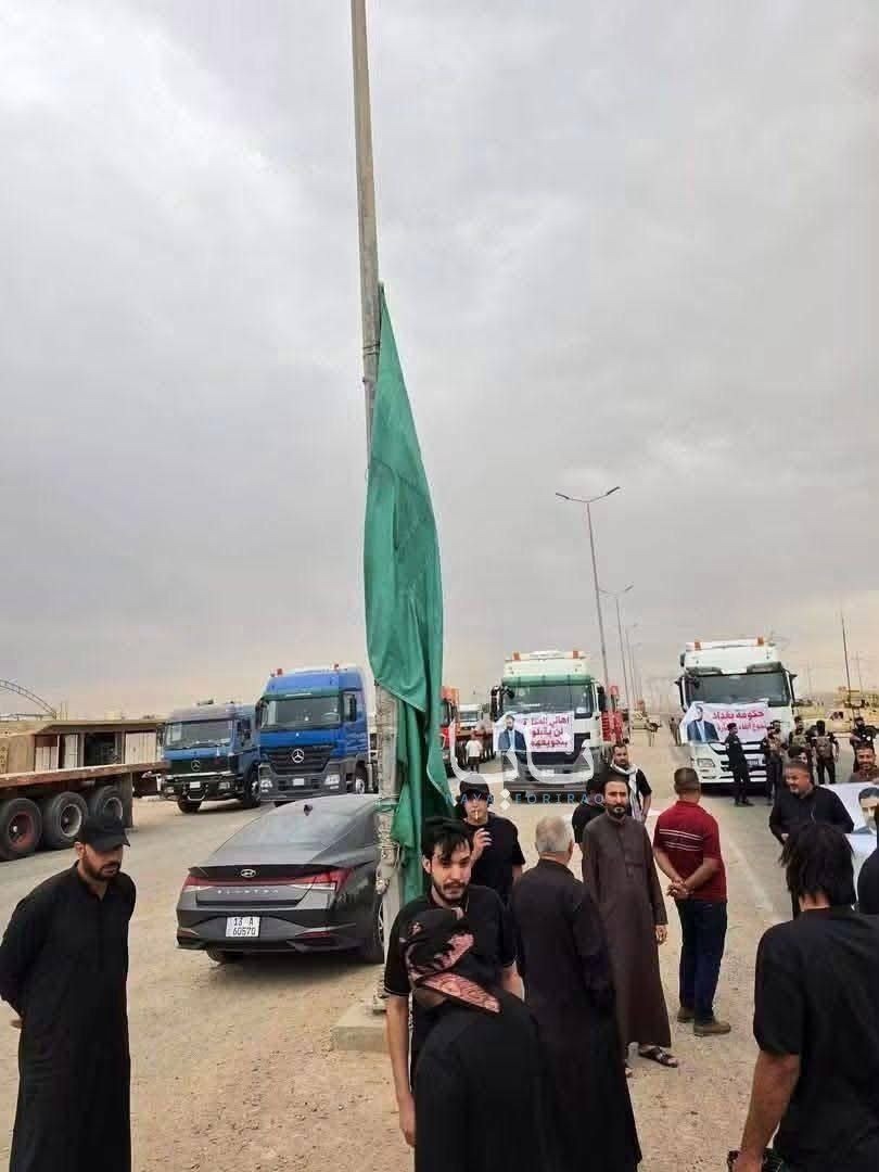 اعتراض عراقی‌ها به بسته شدن گذرگاه چذابه