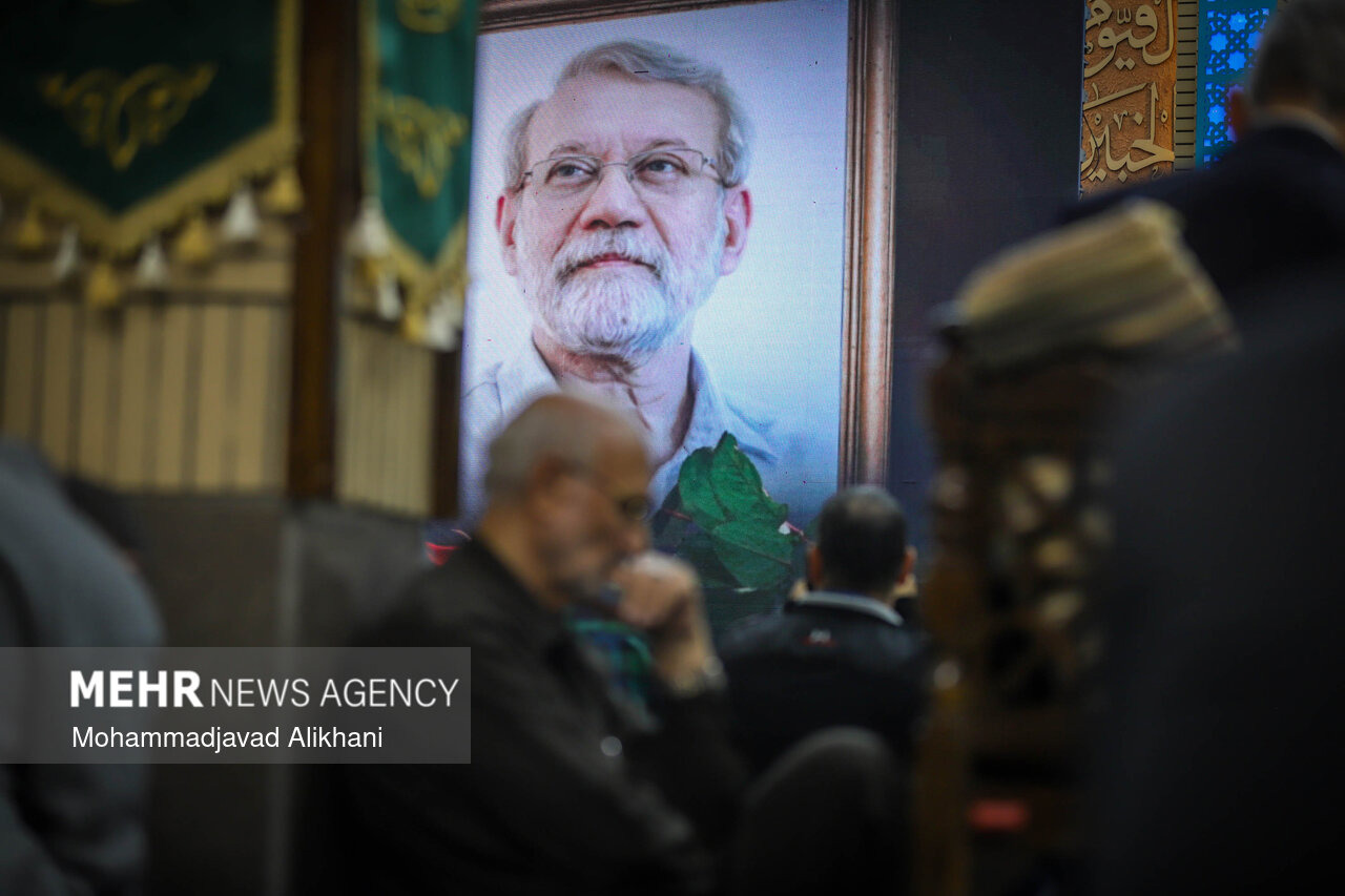 آیین یادبود شهید لاریجانی در دانشگاه تهران برگزار می‌شود