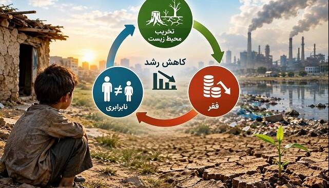 چرخه پنهان فقر، نابرابری و کاهش رشد با «تخریب محیط زیست»